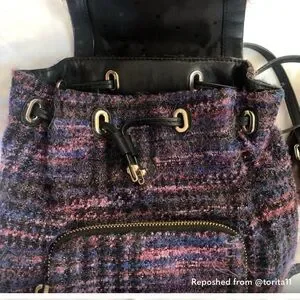 kate spade | Bags | Kate Spade Mini Backpack Purple And Blue  display picture 1